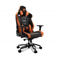 Кресло игровое Cougar Armor Throne черный/оранжевый